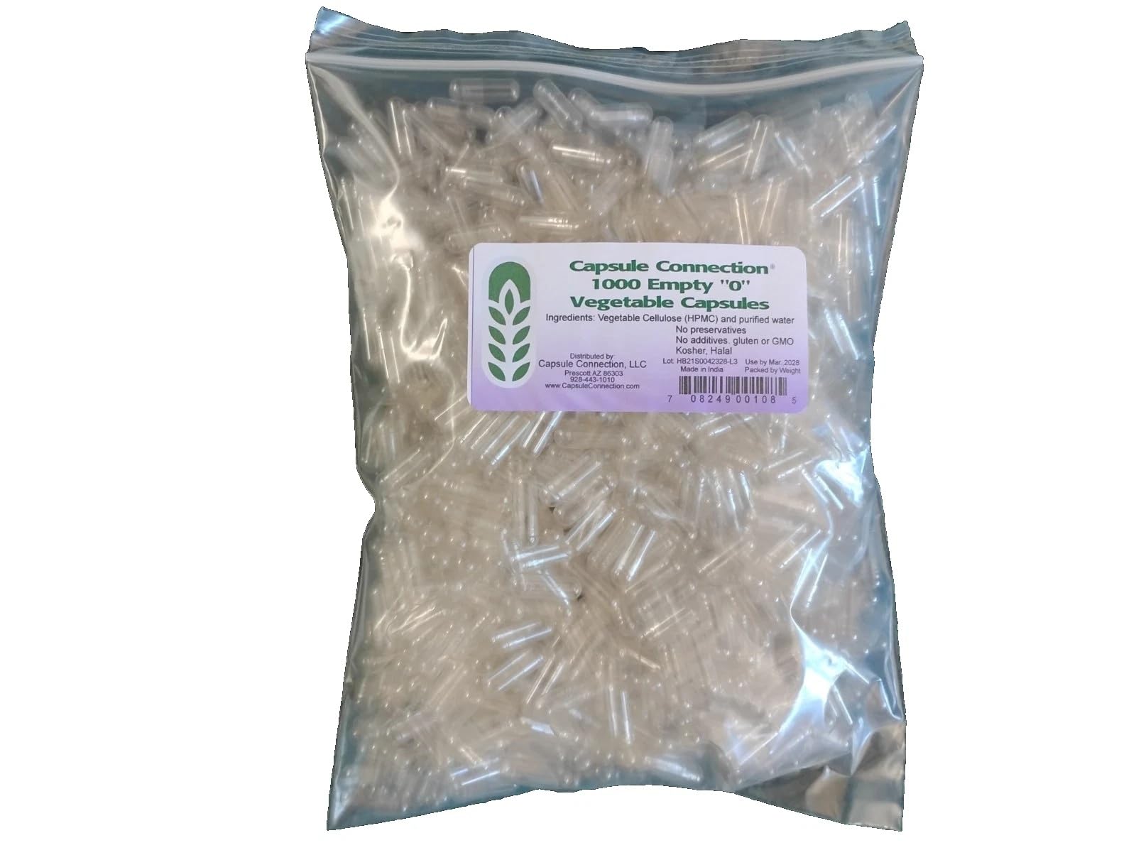 Capsule Connection Bulk Wholesale Empty Vegetable Capsules 1000 Count