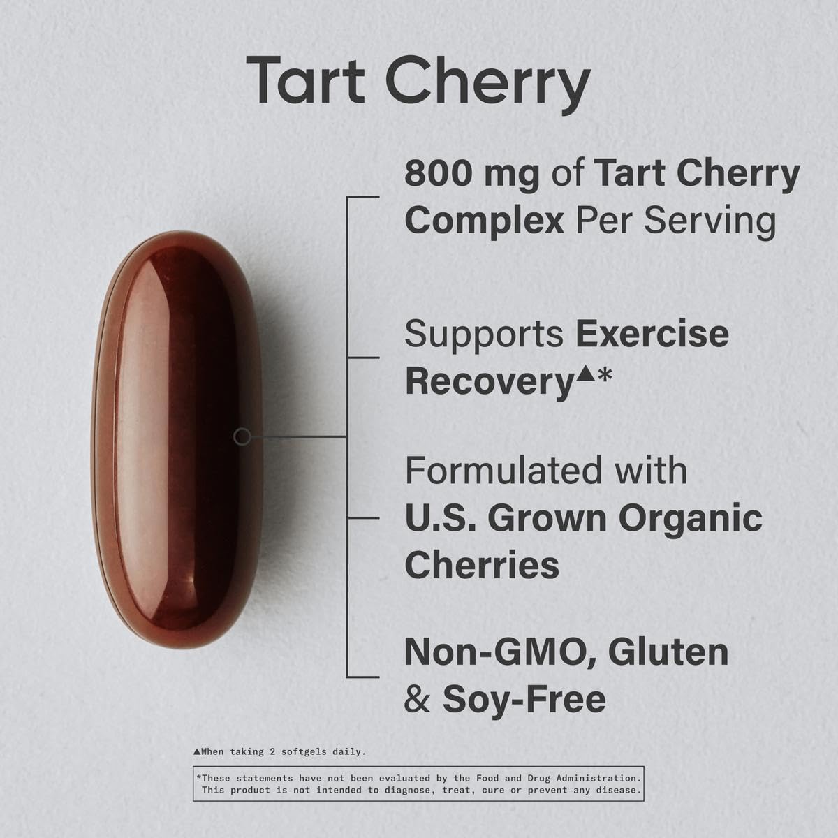 Sports Research Tart Cherry Softgels 60 Count