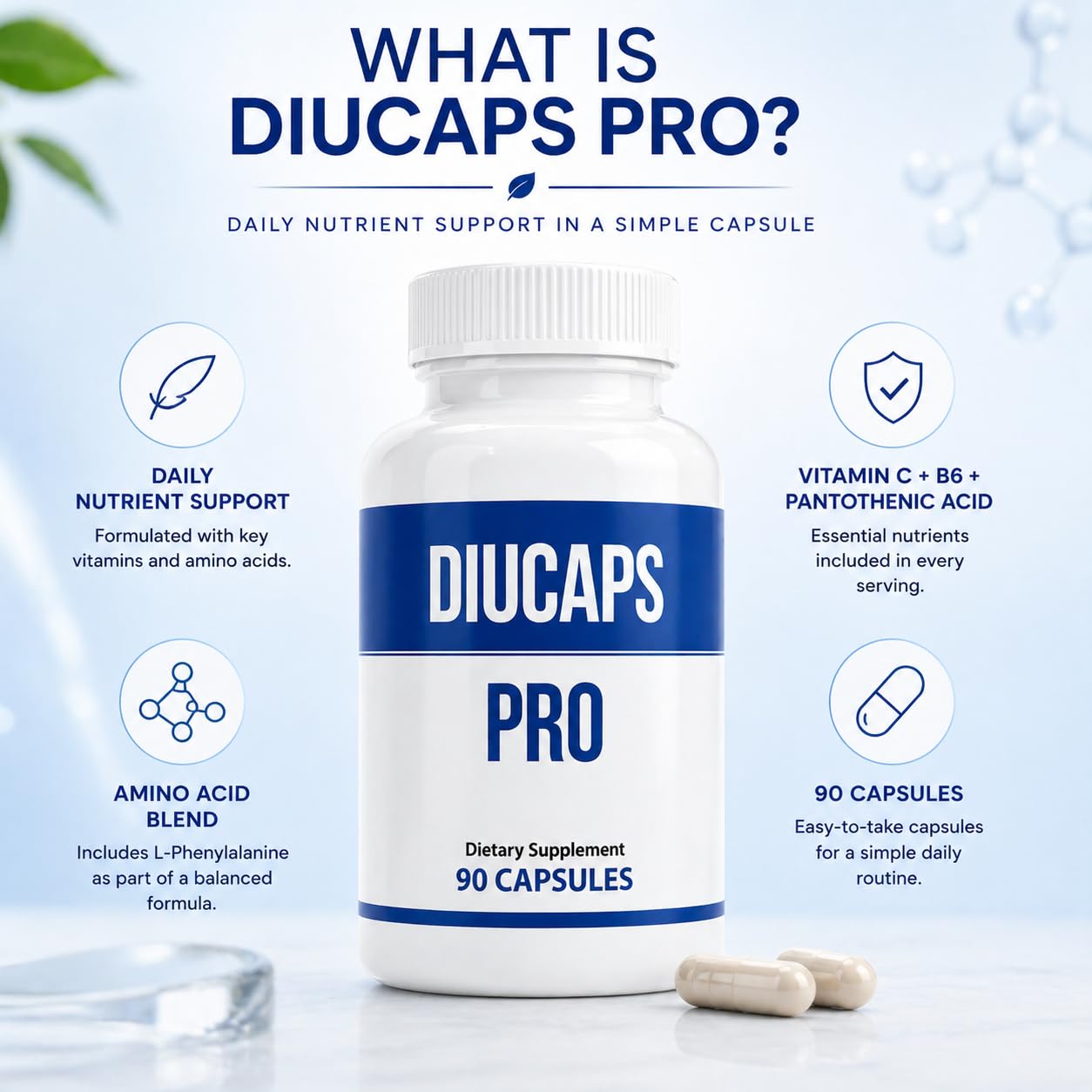 ES Global Brands DIUCAPS PRO 90 Capsules