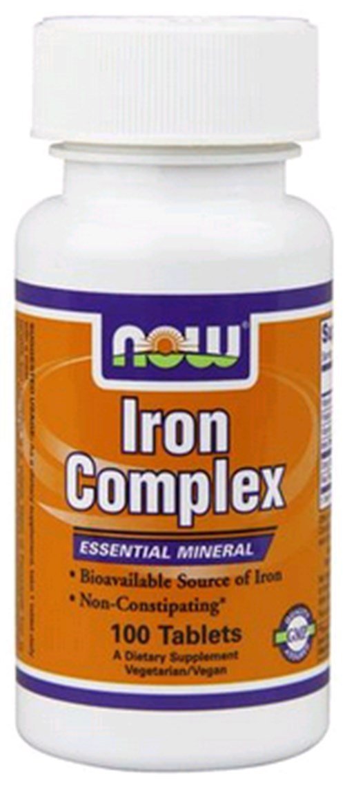 NOW Foods Iron Complex Capsule 300 Capsules