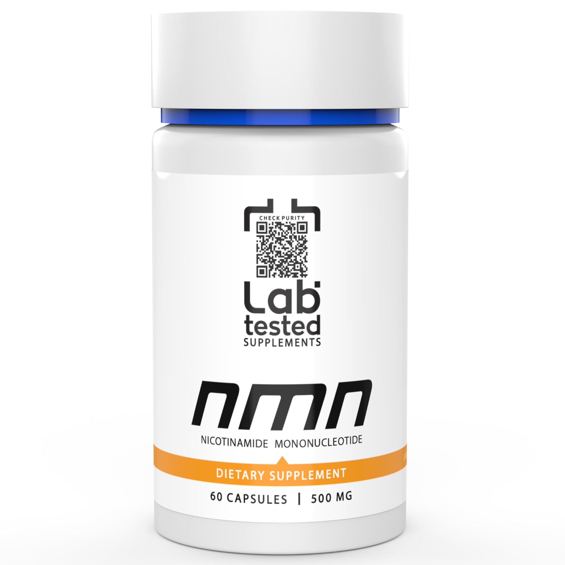 Lab Tested Supplements NMN NAD Booster Nicotinamide Mononucleotide No Fillers Capsules 60 Count
