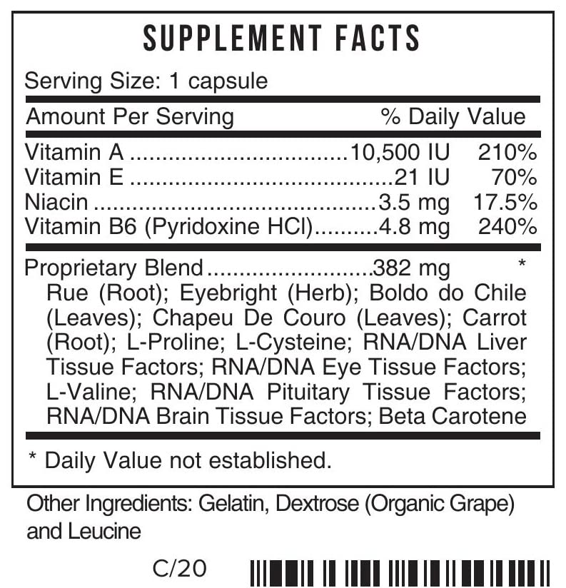 Snana Bio Function I - Eyes Capsules, 60 Count