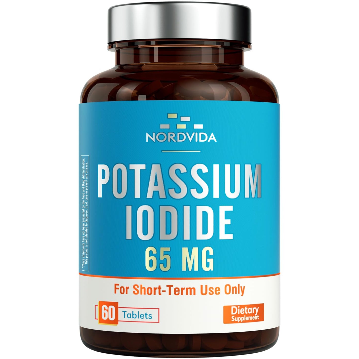 Nordvida Potassium Iodide 65 mg Tablets, 60 Count