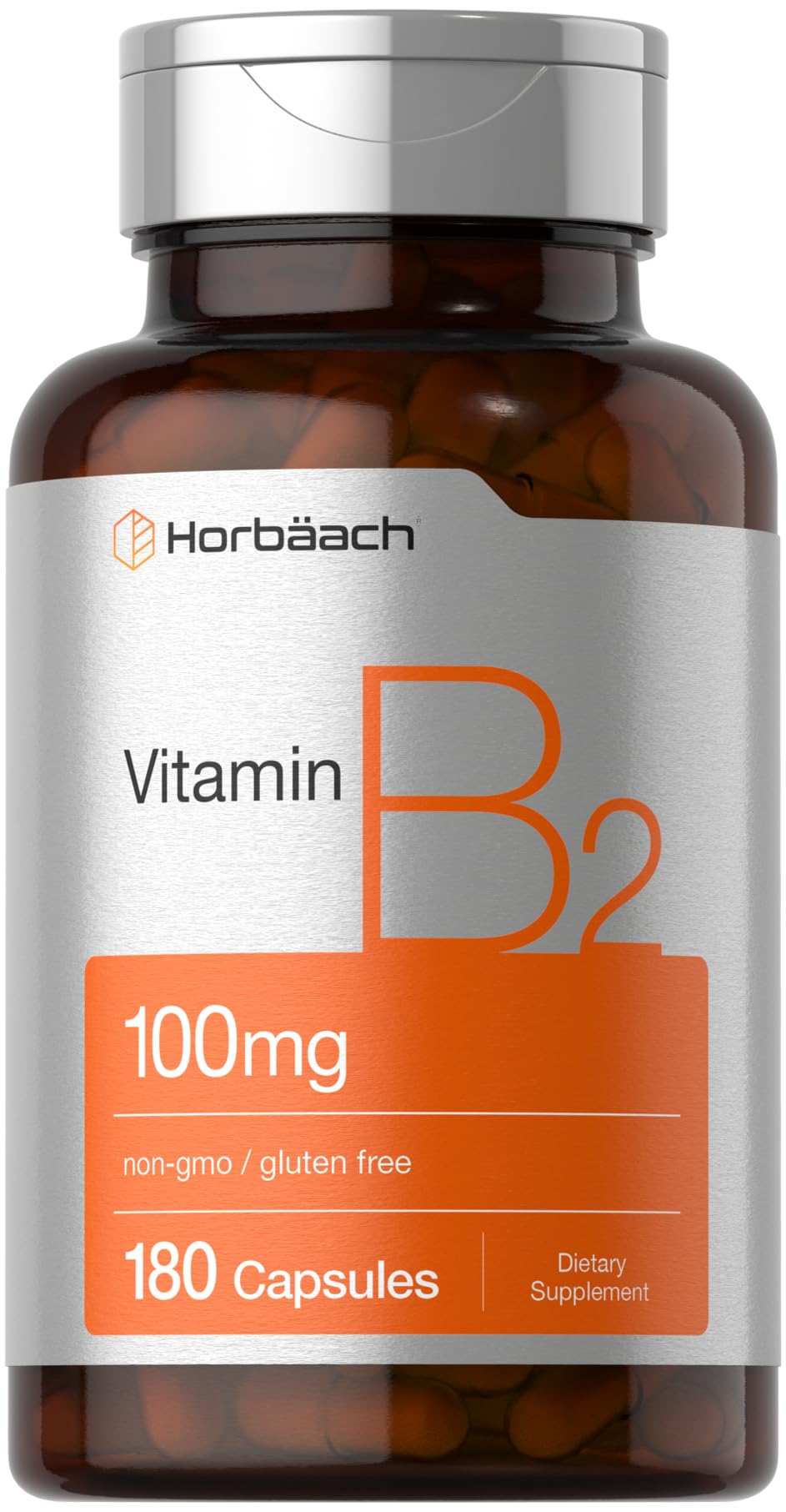 Horbäach Vitamin B2 100mg Tablet 180 Tablets