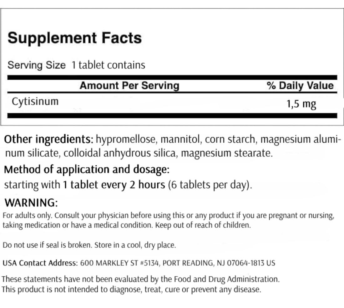 Generic Recigar Tablets, 100 Count
