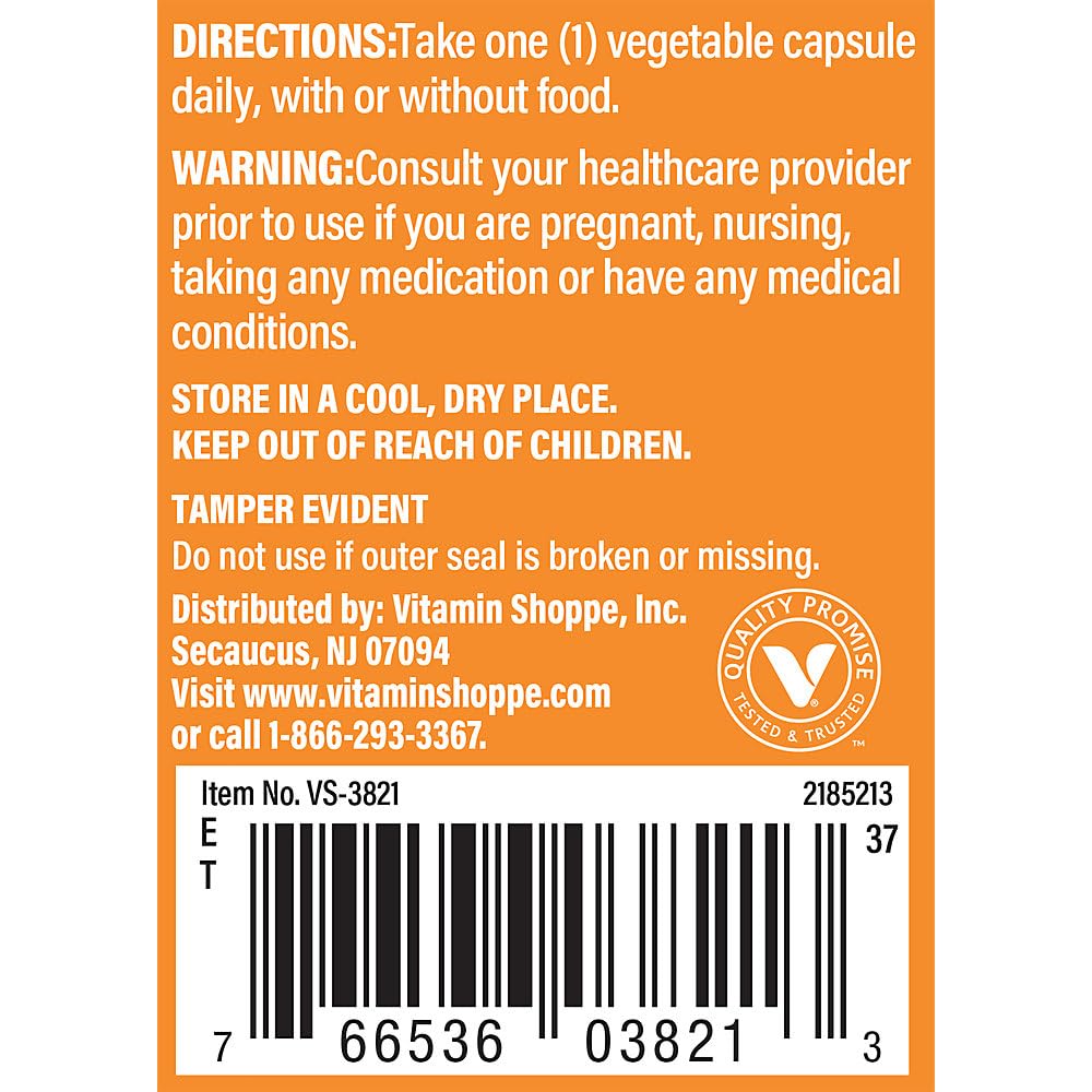 The Vitamin Shoppe Ultimate 10+ Probiotics 60 Capsules