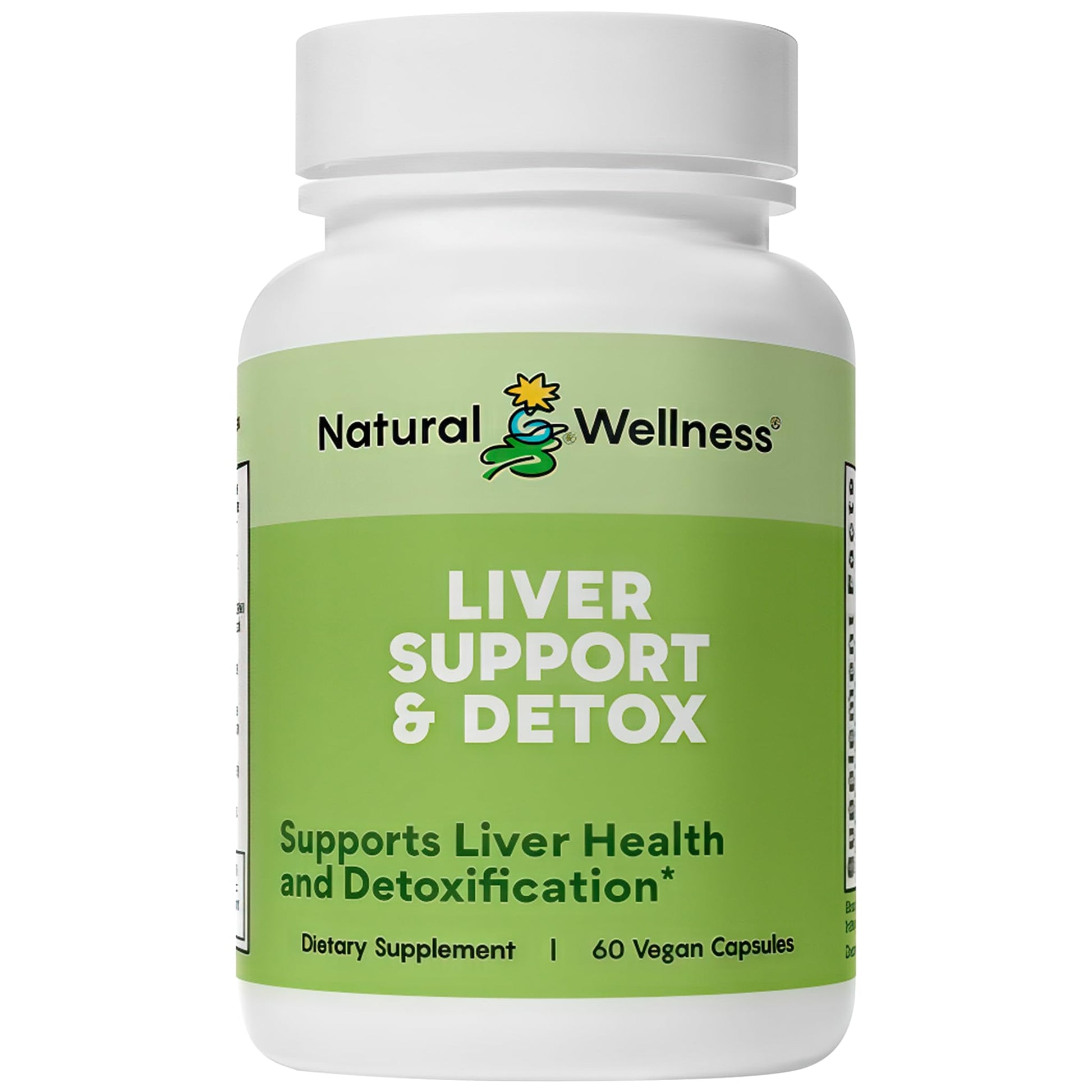 Natural Wellness Liver Support & Detox 60 Capsules