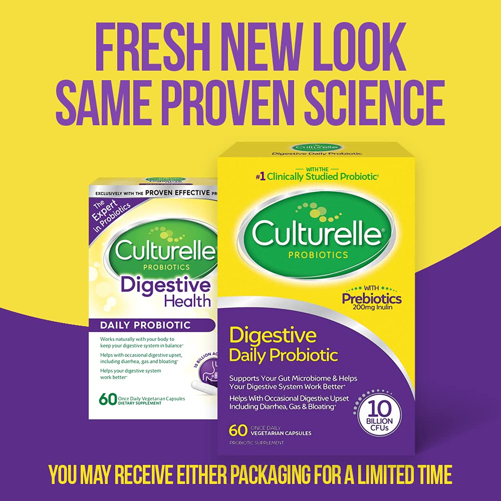 Culturelle Daily Probiotic Capsule, 60 Count