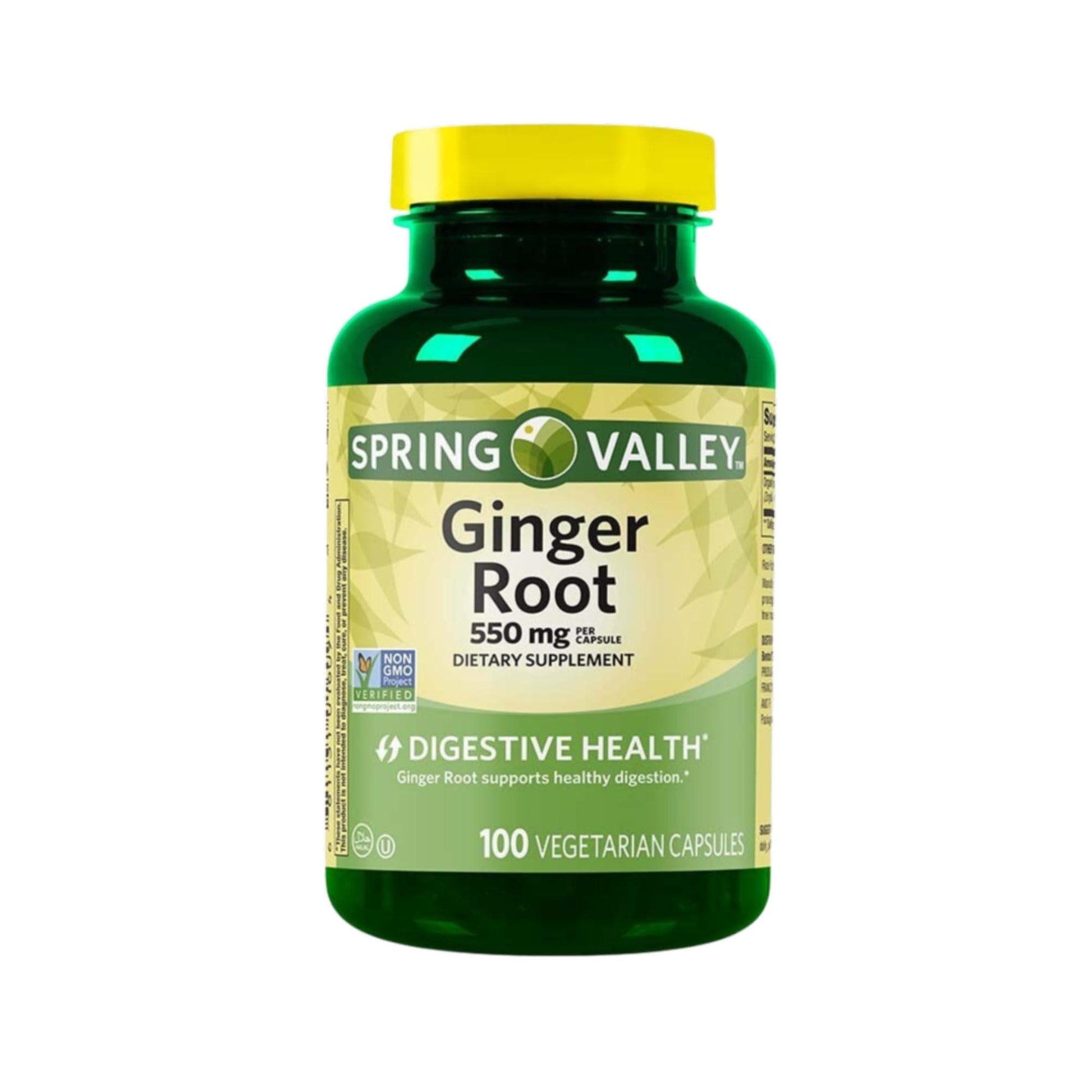 Unique Bundle Store Ginger Root 550mg Capsule 100 Count