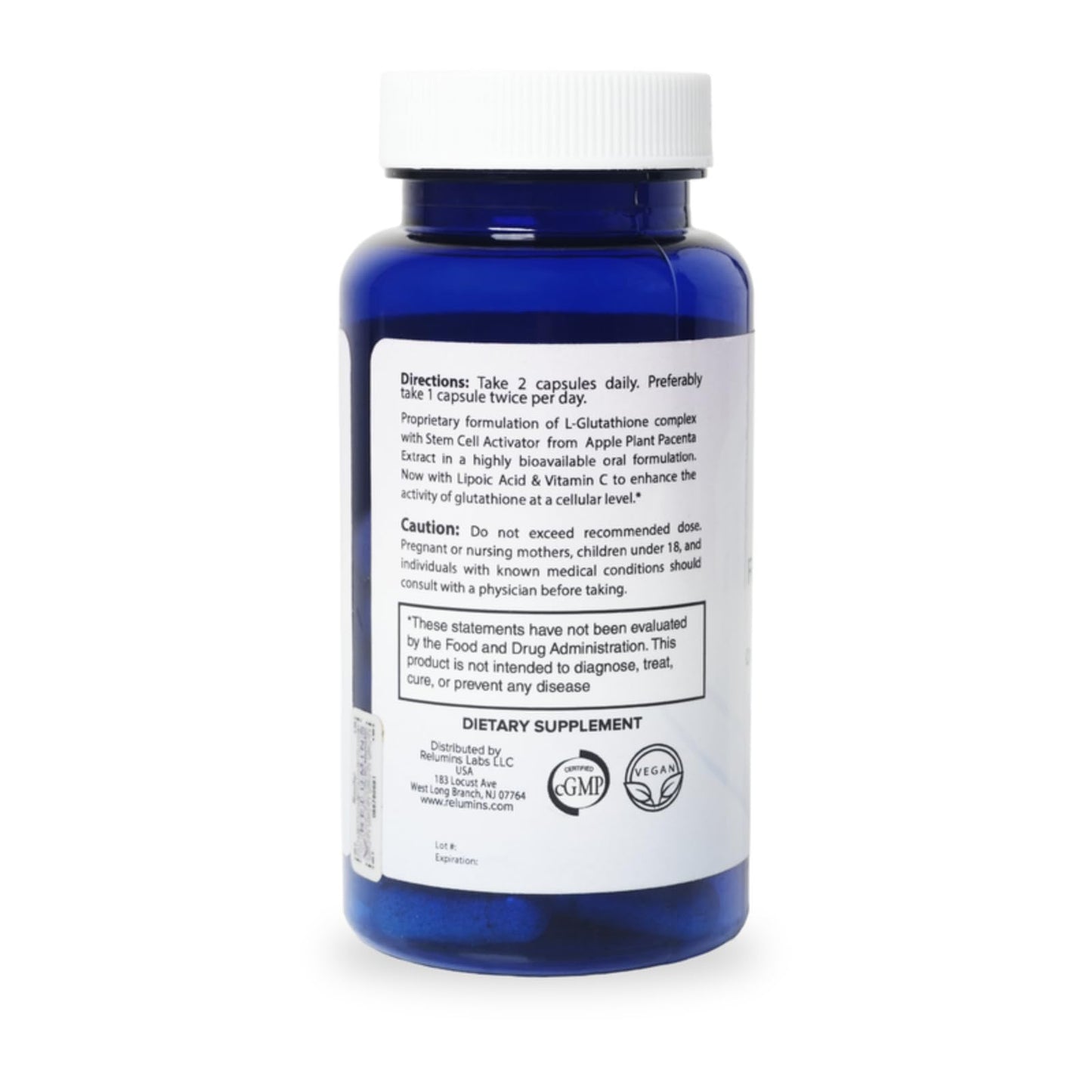 Relumins Advanced White Glutathione Capsules 60 Count