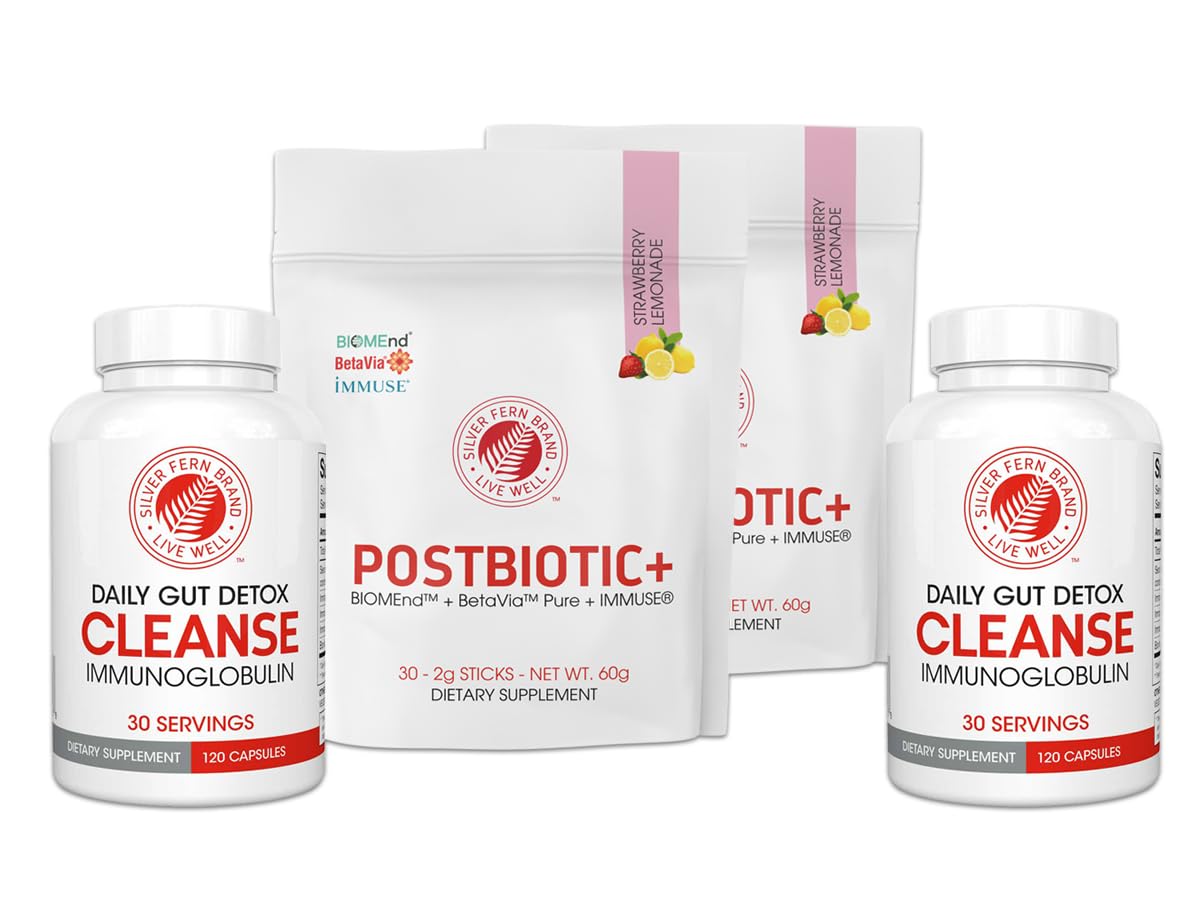 Silver Fern Immune+ Protocol Kit Capsules and Powder, 1 Kit