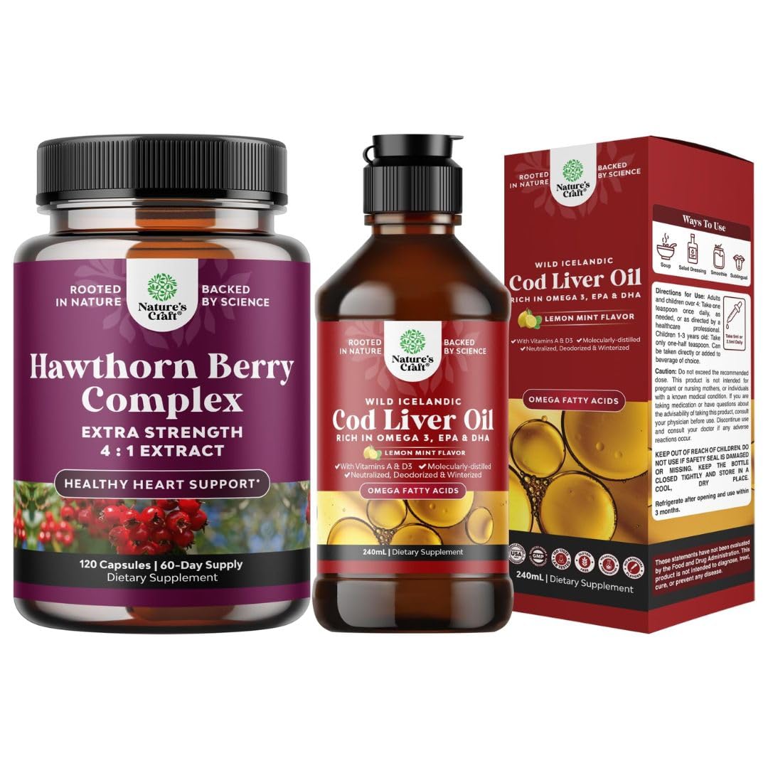 Natures Craft Hawthorn Berry Capsules