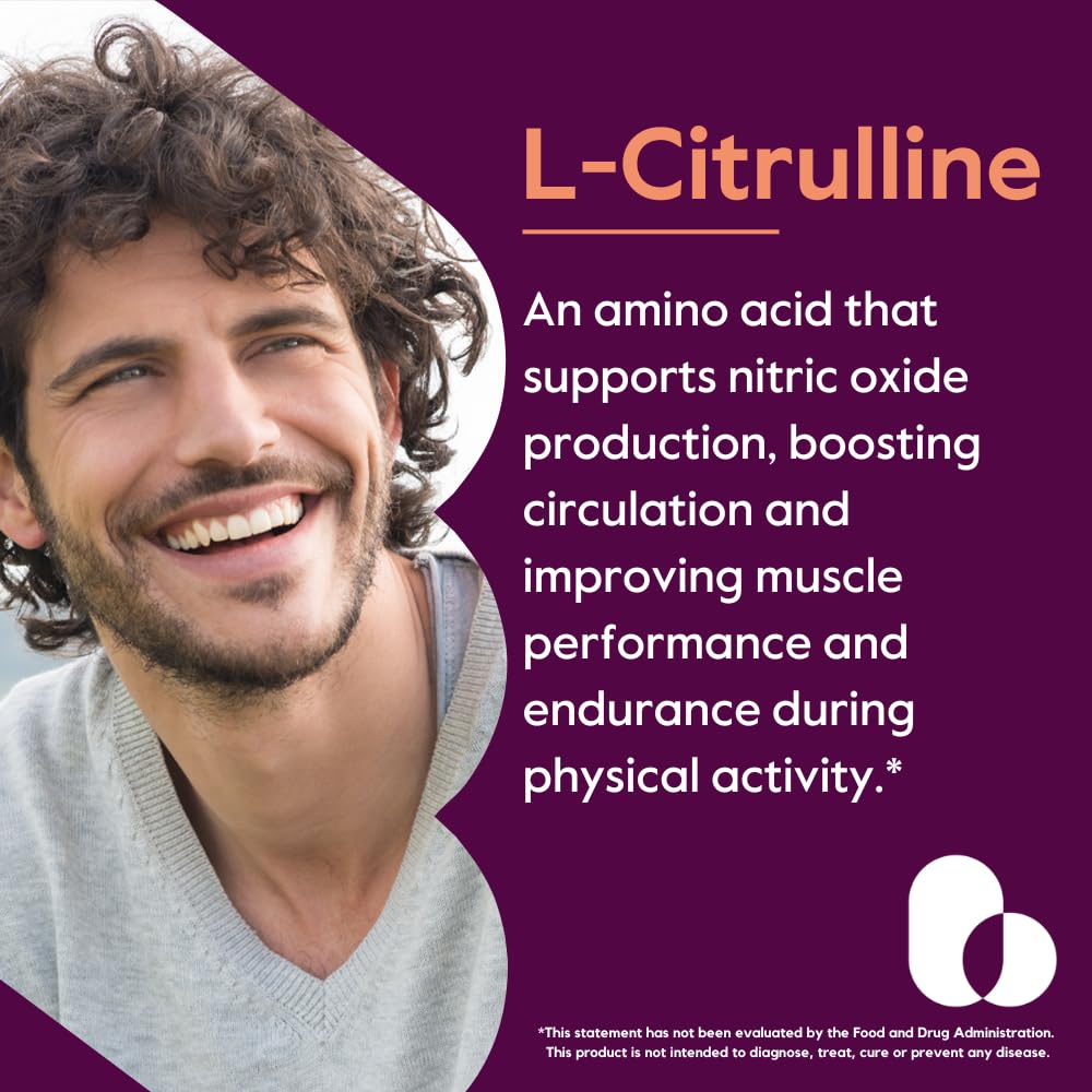 BESTVITE L-Citrulline 750mg Capsule, 120 Capsules