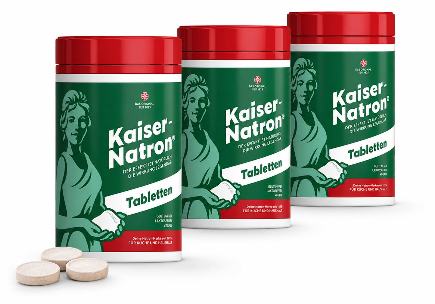HOLSTE Kaiser Natron Dose 100g Tablets 300