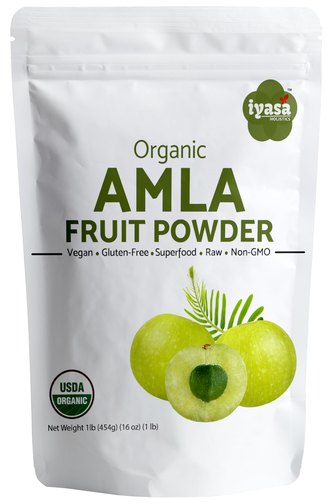 Iyasa Holistics Amla Organic Powder 16 oz