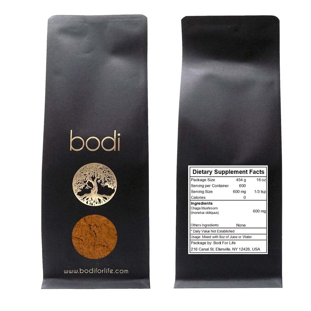 Bodi Chaga Mushroom Fine Powder 5 Pound