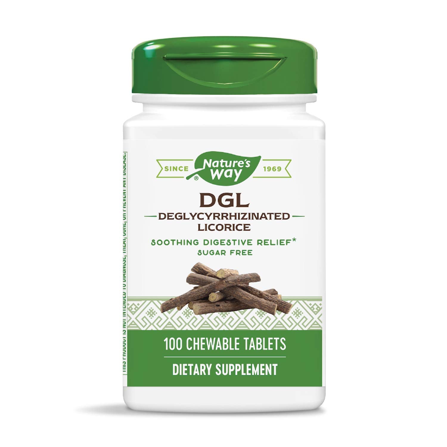 Nature's Way DGL Chewables, 100 Count