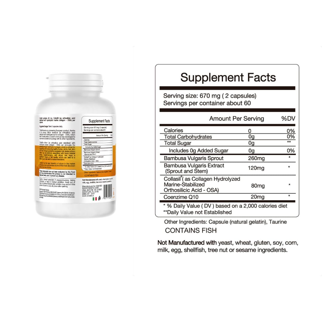 Colasil Collagen Booster Capsules 120 Count