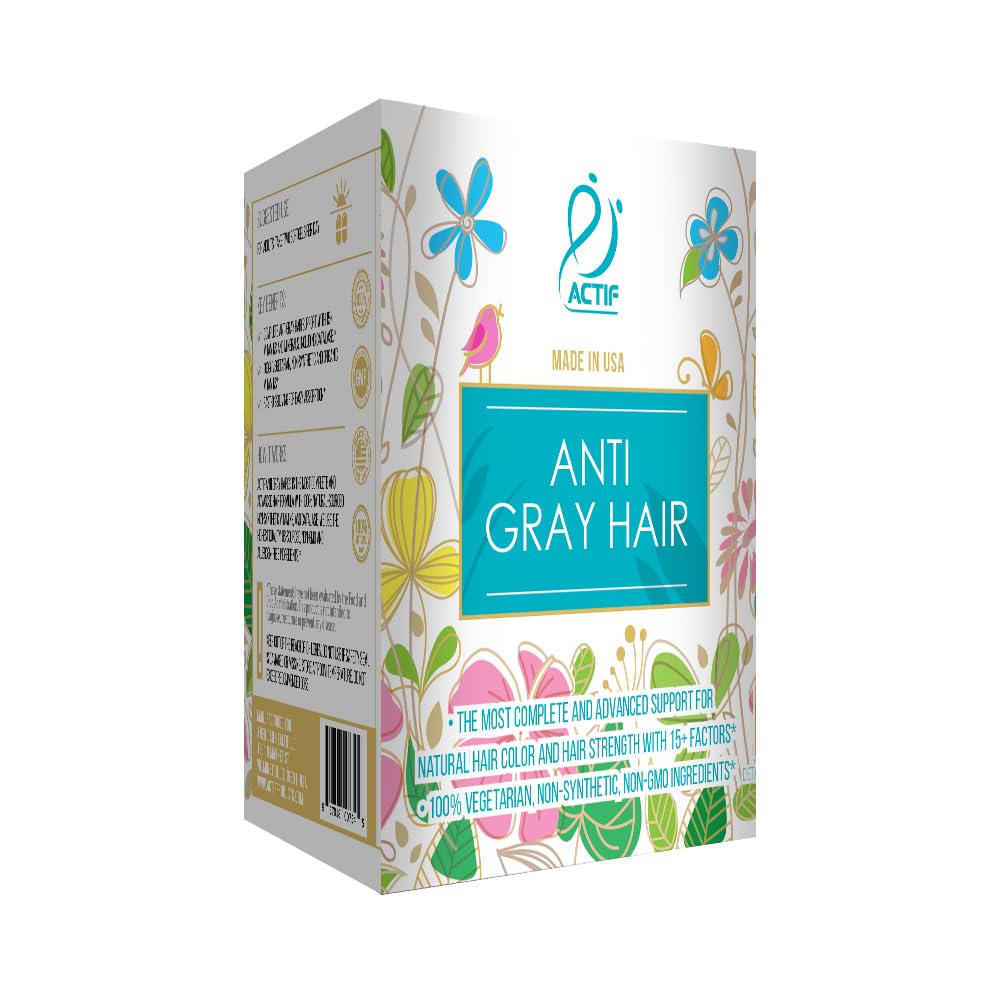 ACTIF Anti-Gray Hair Mega Support for Women Softgel 1 Count