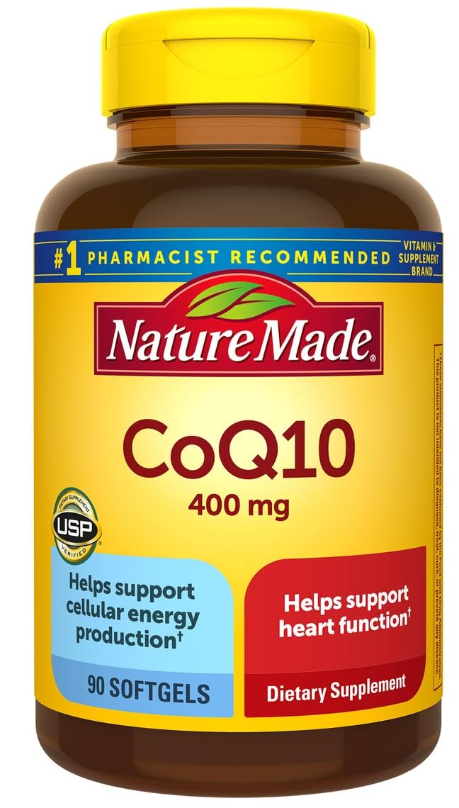 Nature Made CoQ10 400 mg Tablets, 90 Count