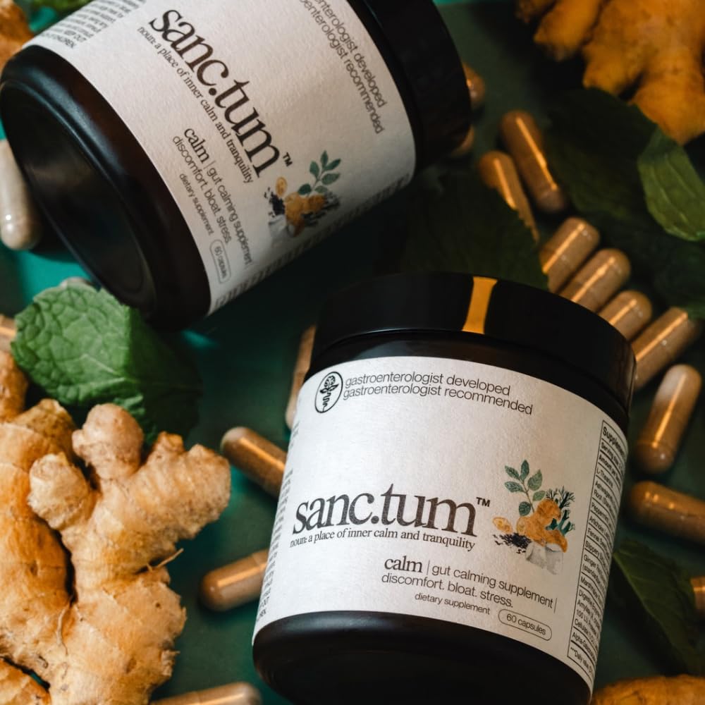 Sanctum Gut Calming Supplement Capsule 60 Count