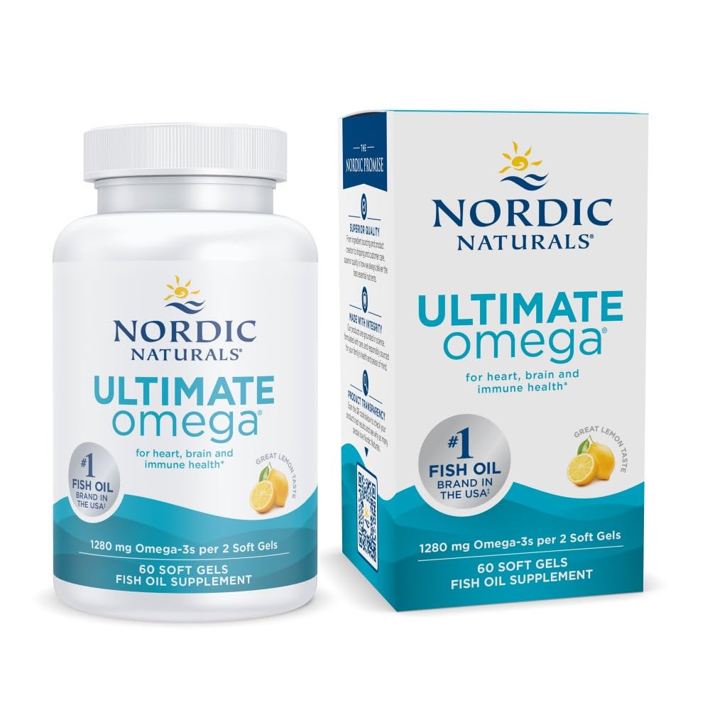 Nordic Naturals Ultimate Omega Softgels 60