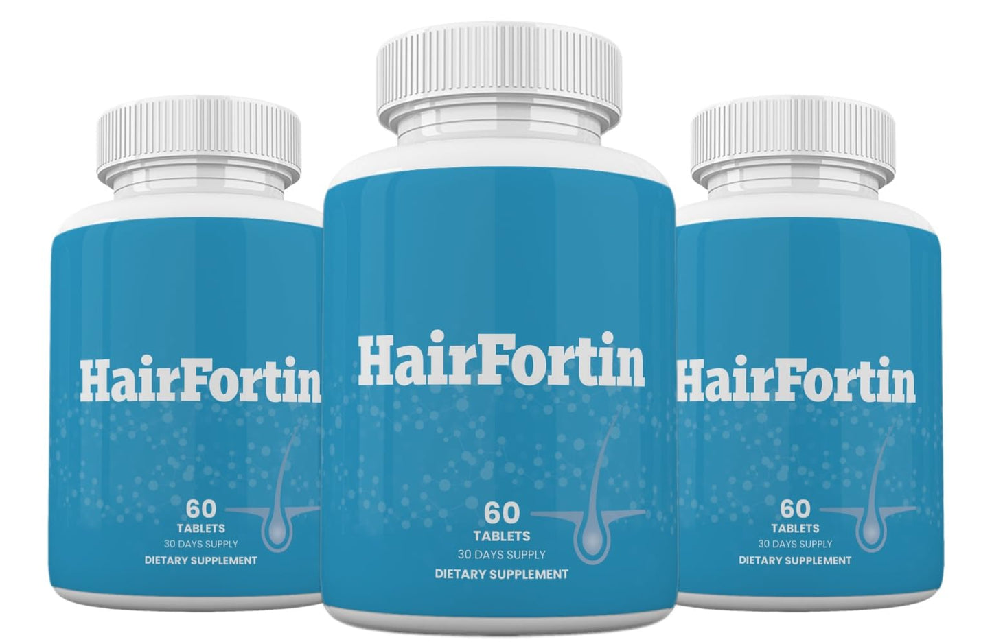 Zonata Hair Fortin Vitamins Advanced Formula for Hair Growth Support Capsules 180 Count