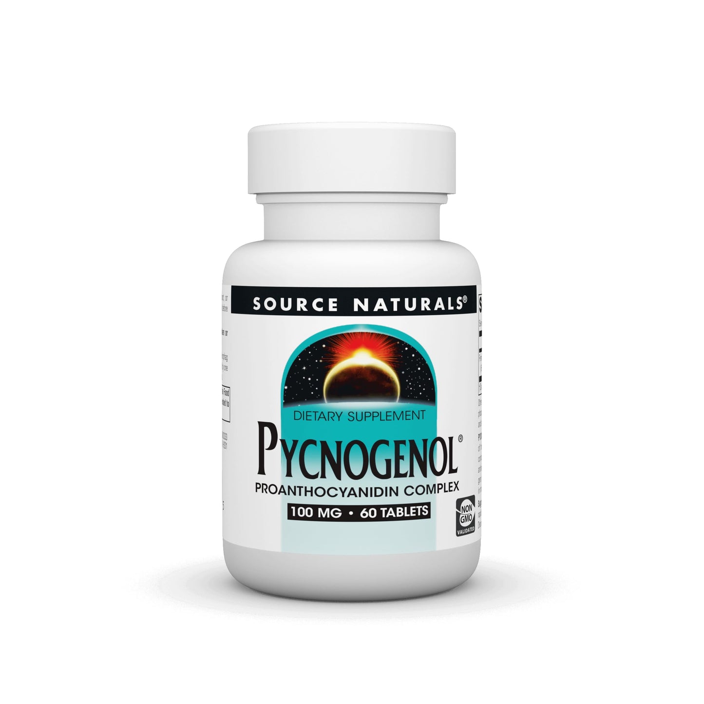 Source Naturals Pycnogenol 100 mg Proanthocyanidin Complex, 60 Tablets