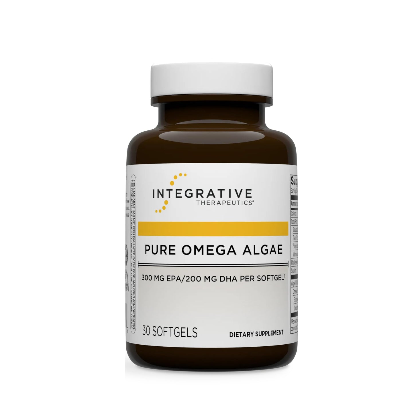 Integrative Therapeutics Pure Omega Algae Softgel 30