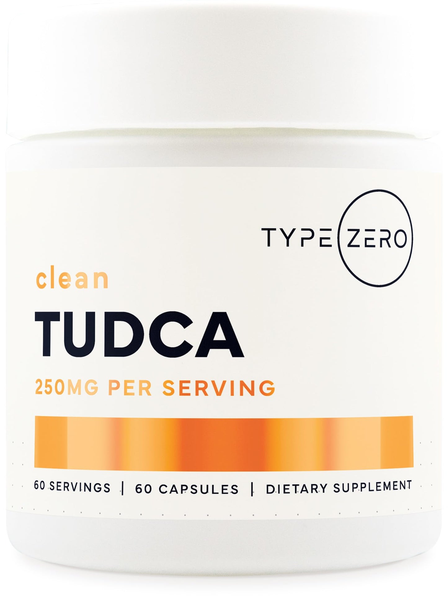Type Zero Clean TUDCA 250mg Capsules, 60 Count