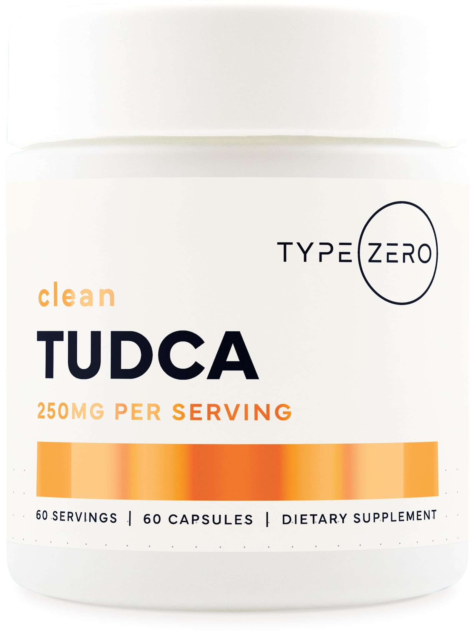 Type Zero Clean TUDCA 250mg Capsules, 60 Count