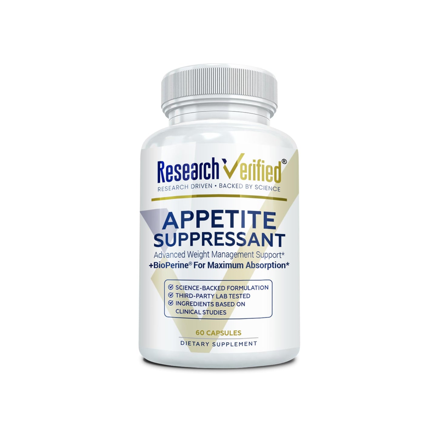 Research Verified Appetite Suppressant Capsule, 60 Count