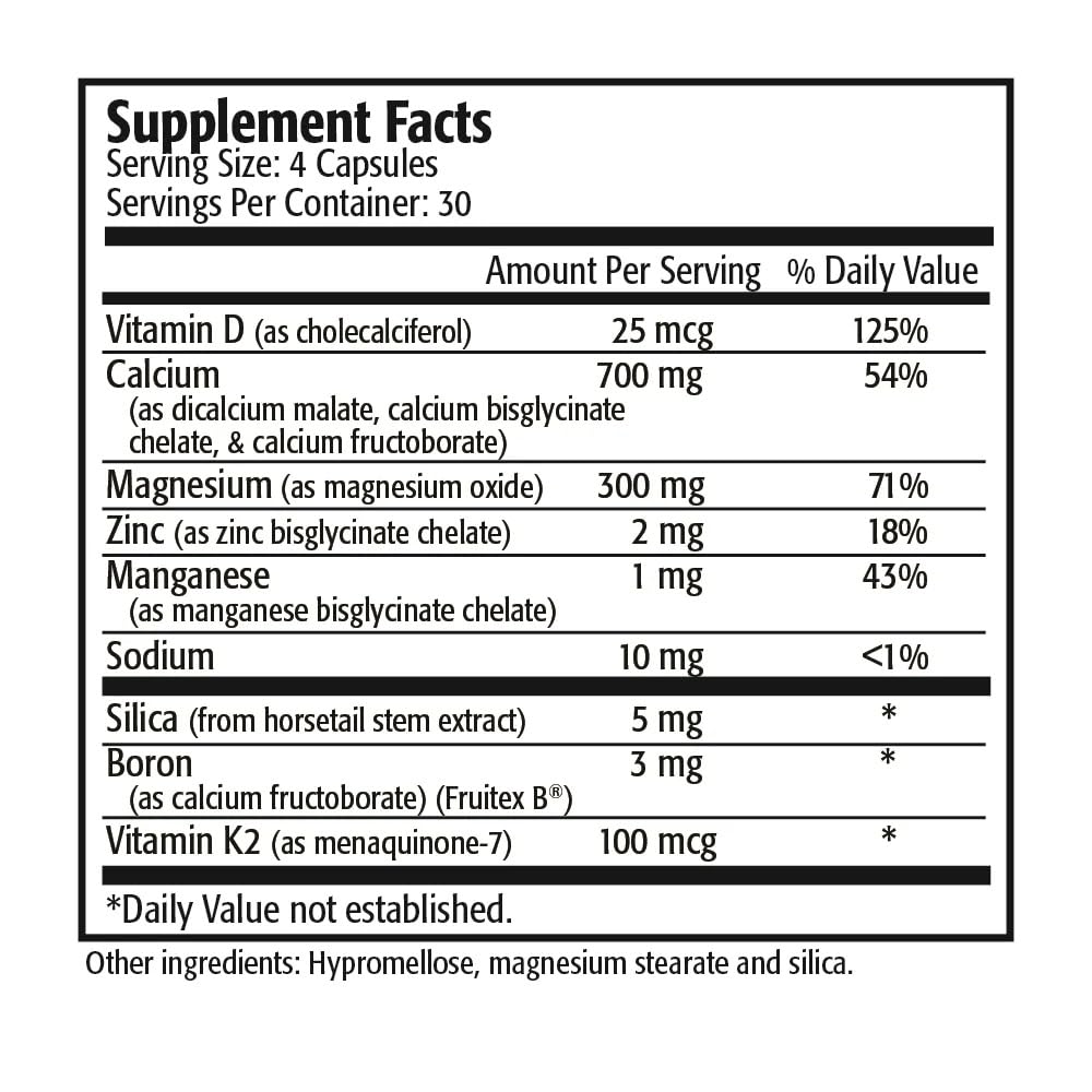 Res-Q SmartCal+ Calcium Supplement Capsules, 120 Capsules
