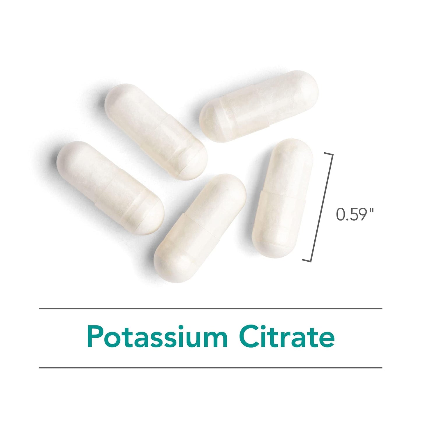 Allergy Research Group Potassium Citrate 99 mg Capsules 120 Count