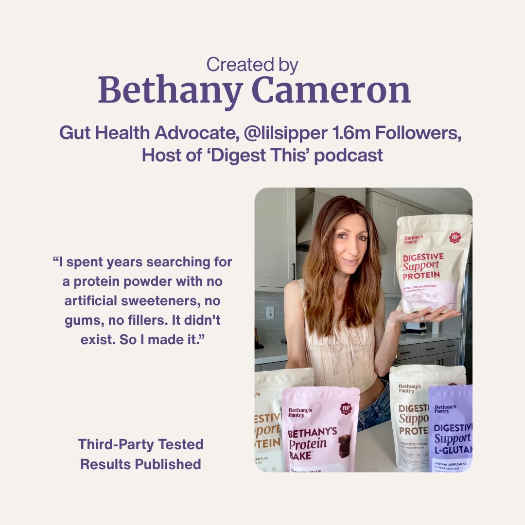 BETHANY'S PANTRY Digestive Support Vegan Pea Protein Cocoa Powder 15.87 Ounce