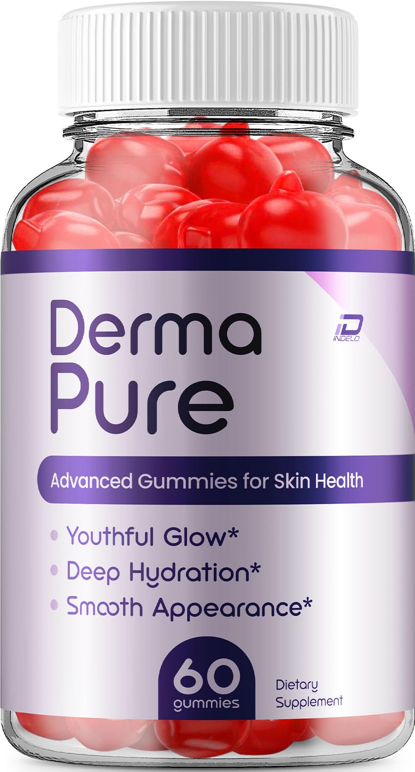 Indelo Derma Pure ACV Gummies 60 Gummies