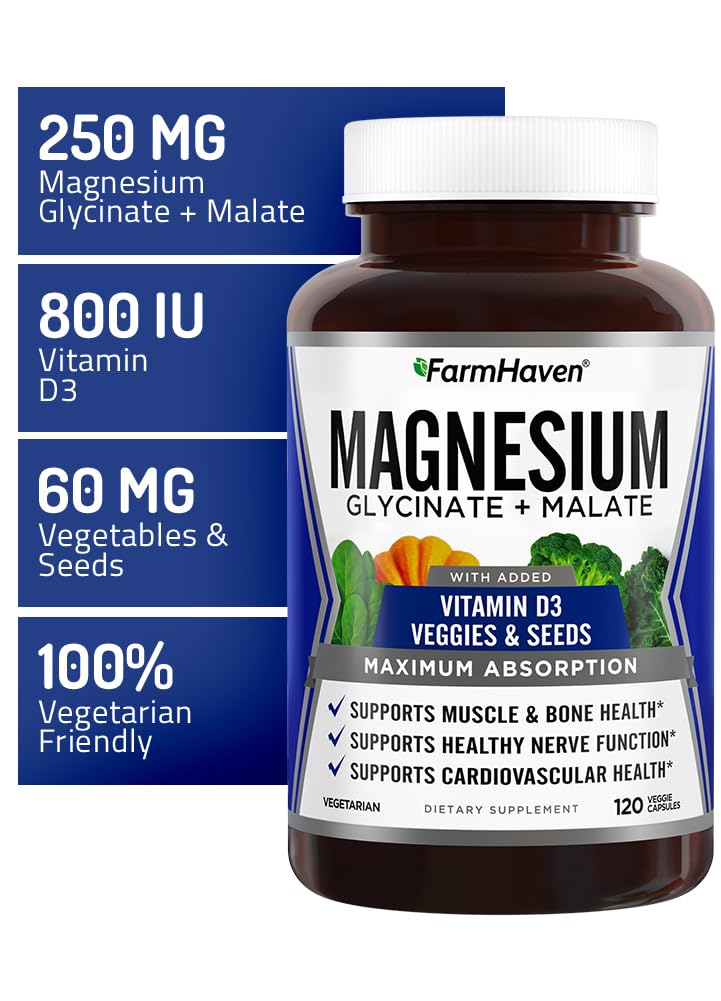 FarmHaven Magnesium Complex Capsule, 120 Count
