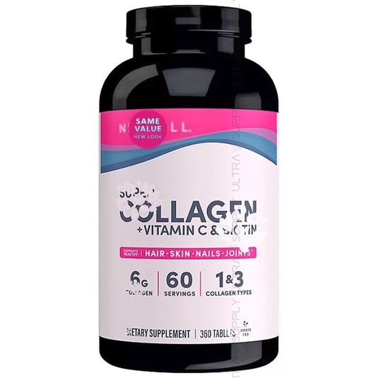 Generic Super-Collagen + Vitamin C & Biotin Tablet, 1 Count