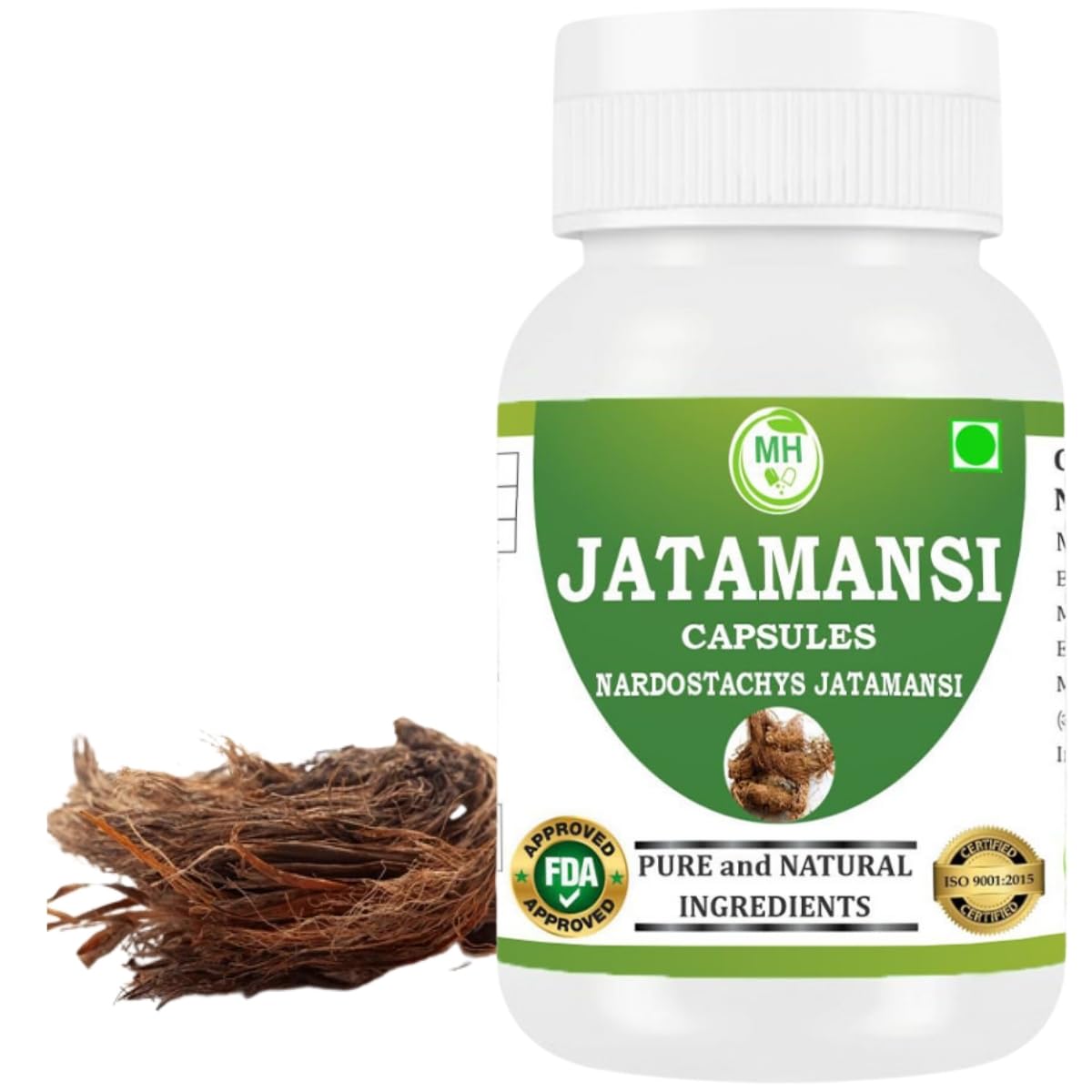 Morsan Healthcare Jatamansi 500 mg Capsule, 60 Capsules