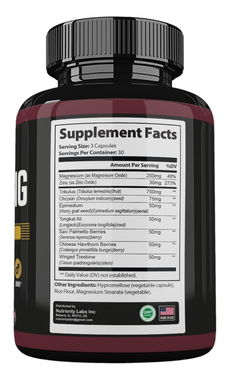Zonata Ultra VigorLong Supplement Advanced Formula for Men Capsule, 180 Count