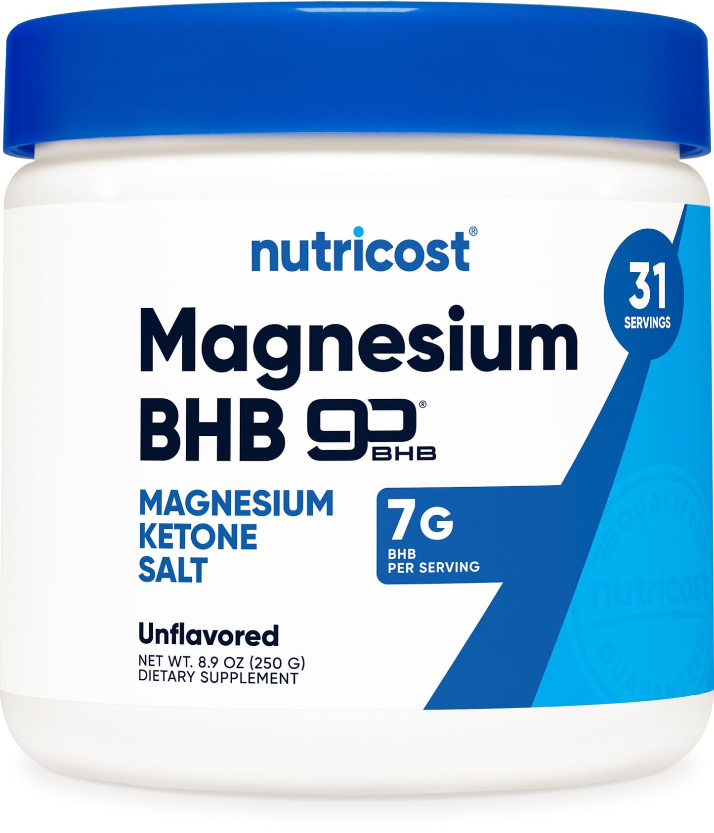 Nutricost Magnesium BHB Salts Powder, 8.8 Ounce