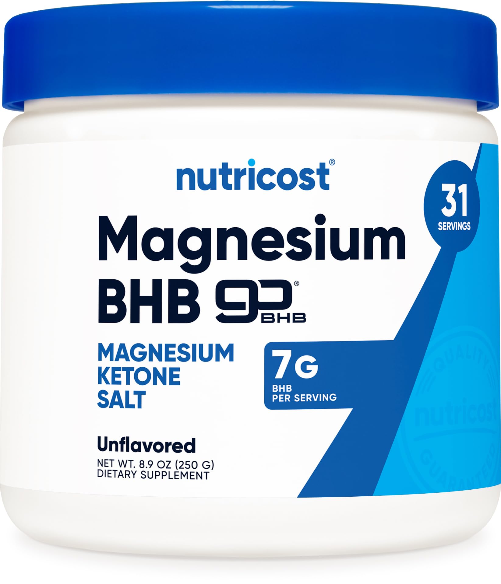 Nutricost Magnesium BHB Salts Powder, 8.8 Ounce