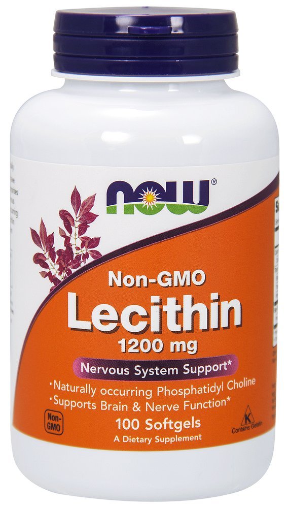 NOW Foods Lecithin 19 Grain 1200 mg Softgels 100