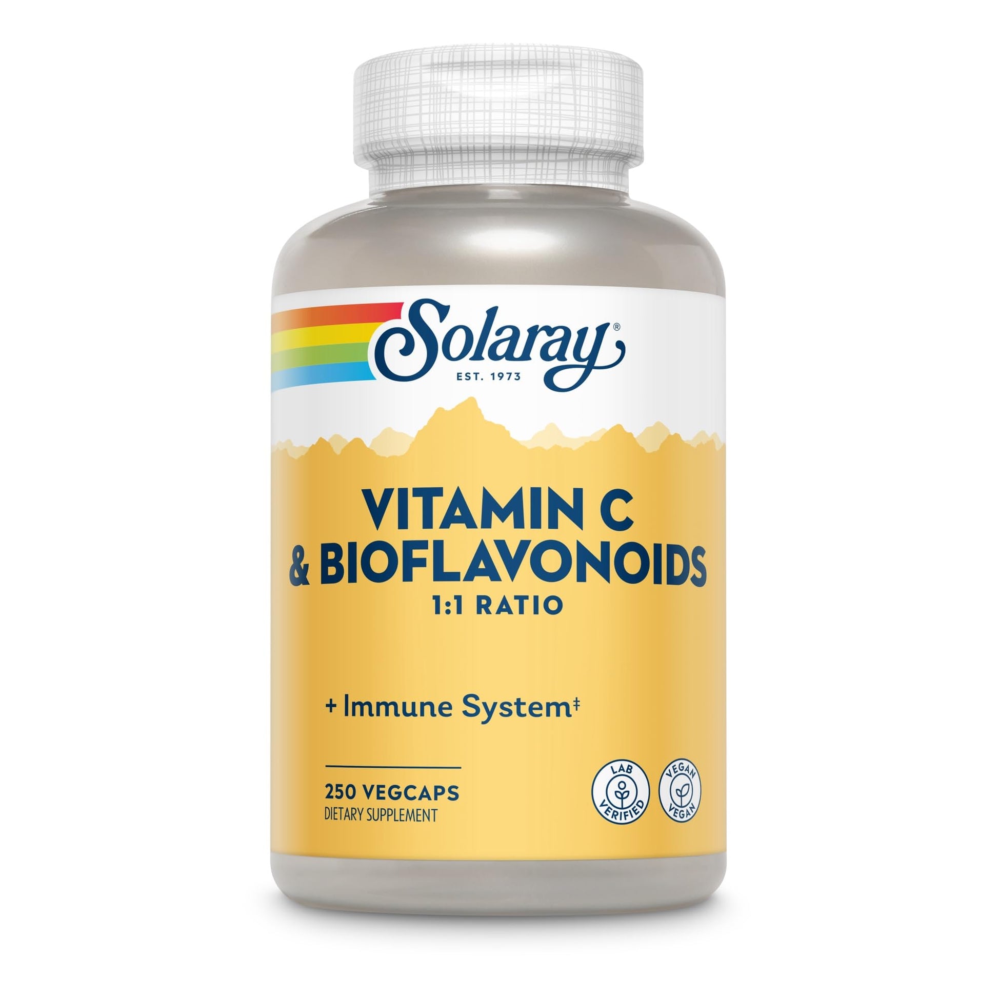 Solaray Super Bio-Plex Vitamin C & Bioflavonoids Capsule, 250 Count