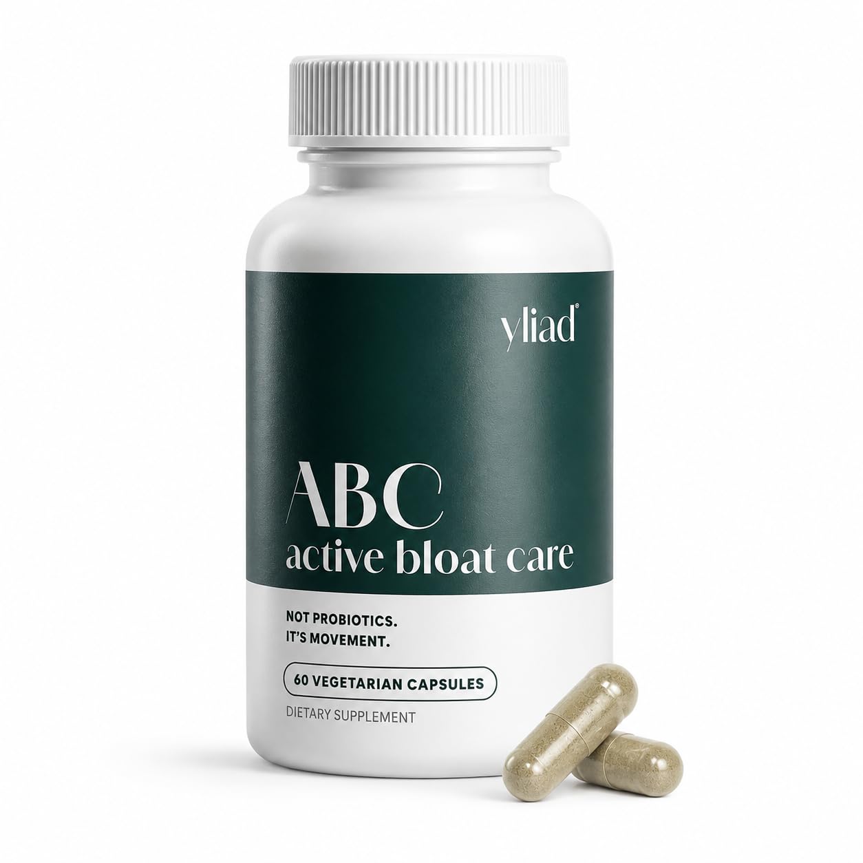 Yliad ABC Active Bloat Care Capsule, 60 Count
