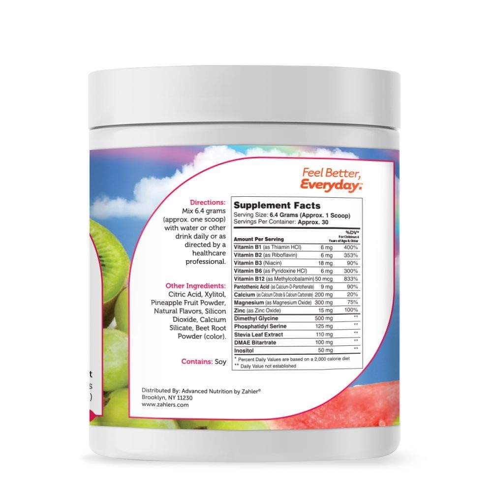 Zahler KidsActive Concentration Formula Powder 192
