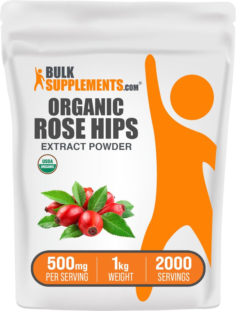 BulkSupplements Organic Rosehip Extract Powder 35.27 oz
