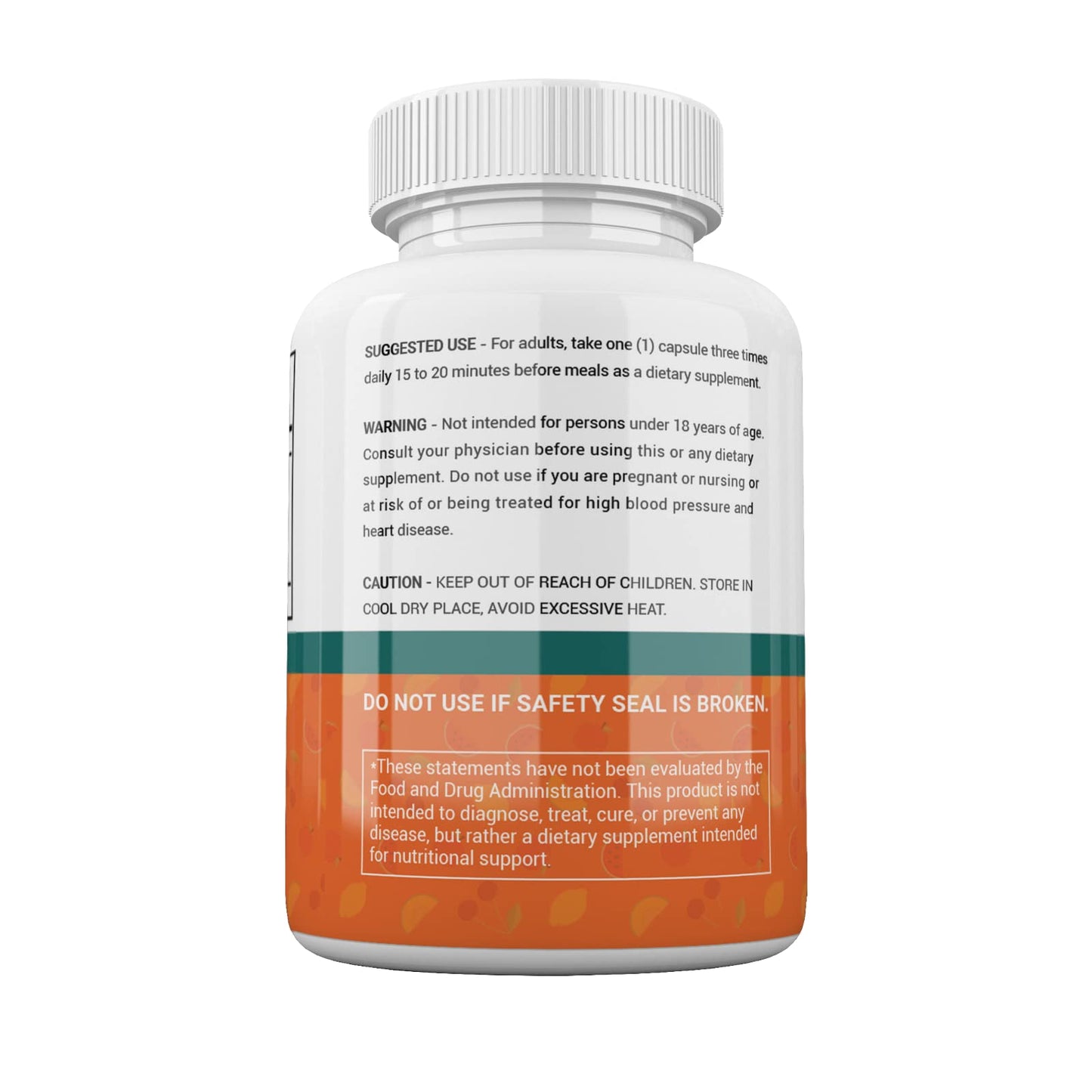 KRK SUPPLEMENTS Fat and Carb Blocker with Phaseolus Vulgaris (White Kidney Bean Extract) Chitosan Capsules 270 Total Capsules