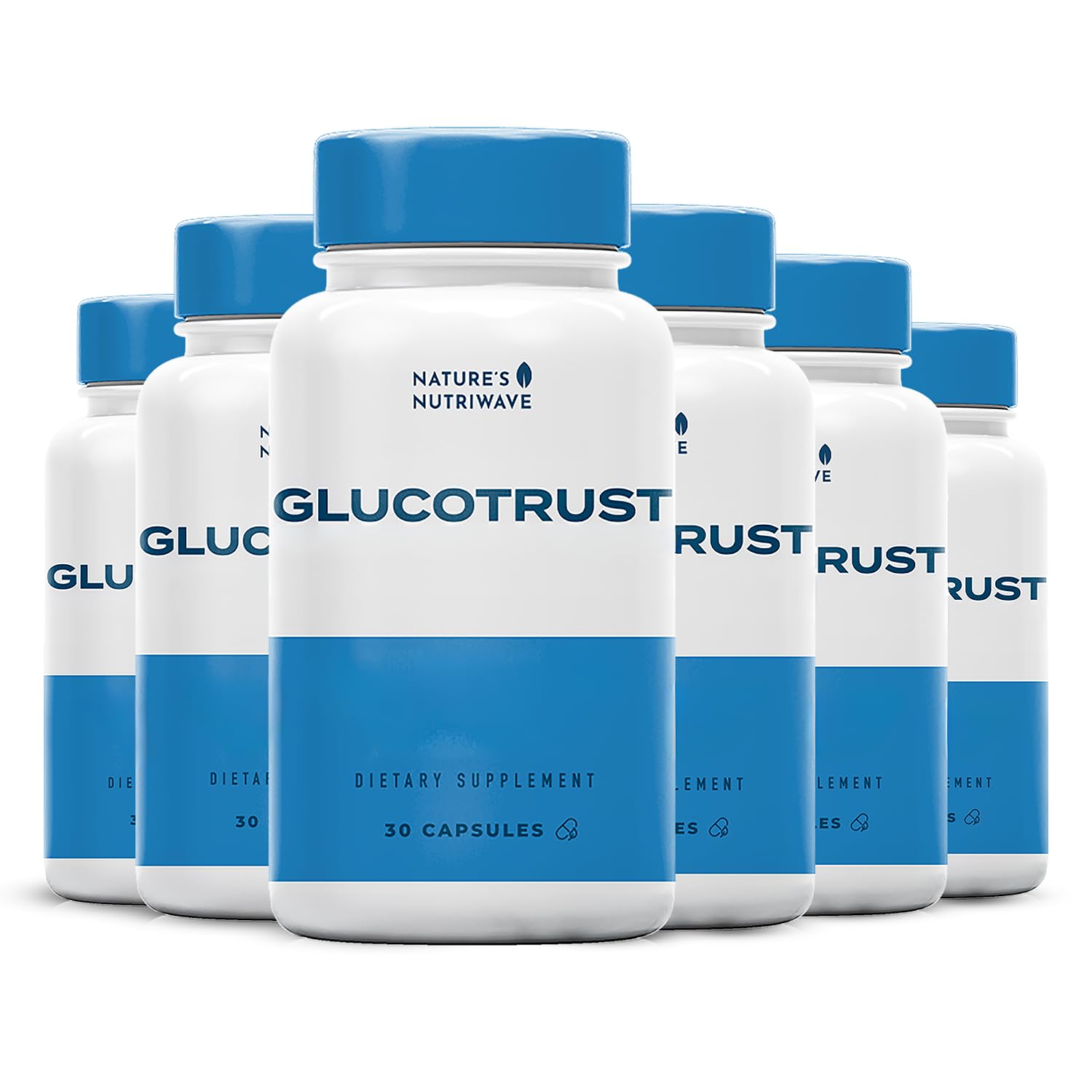 Nature’s NutriWave Glucotrust Capsules, 180 Capsules