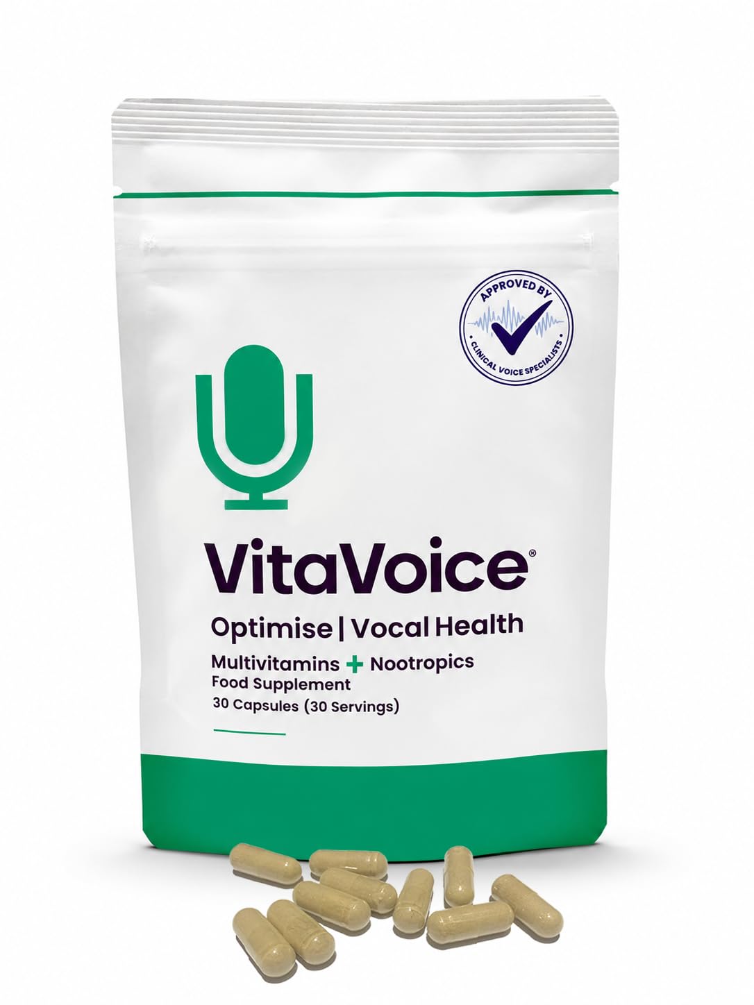 VitaVoice Nootropics & Vitamins Capsule 30 Count